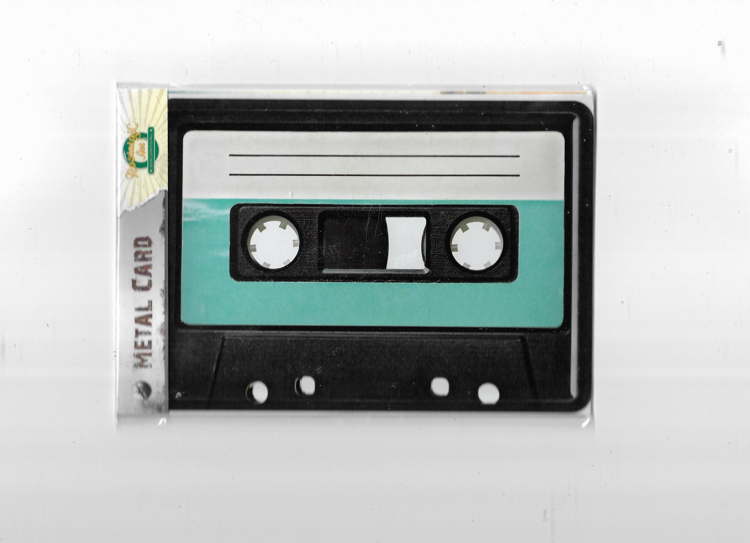 Blechpostkarte Kassette (Nostalgic Art)