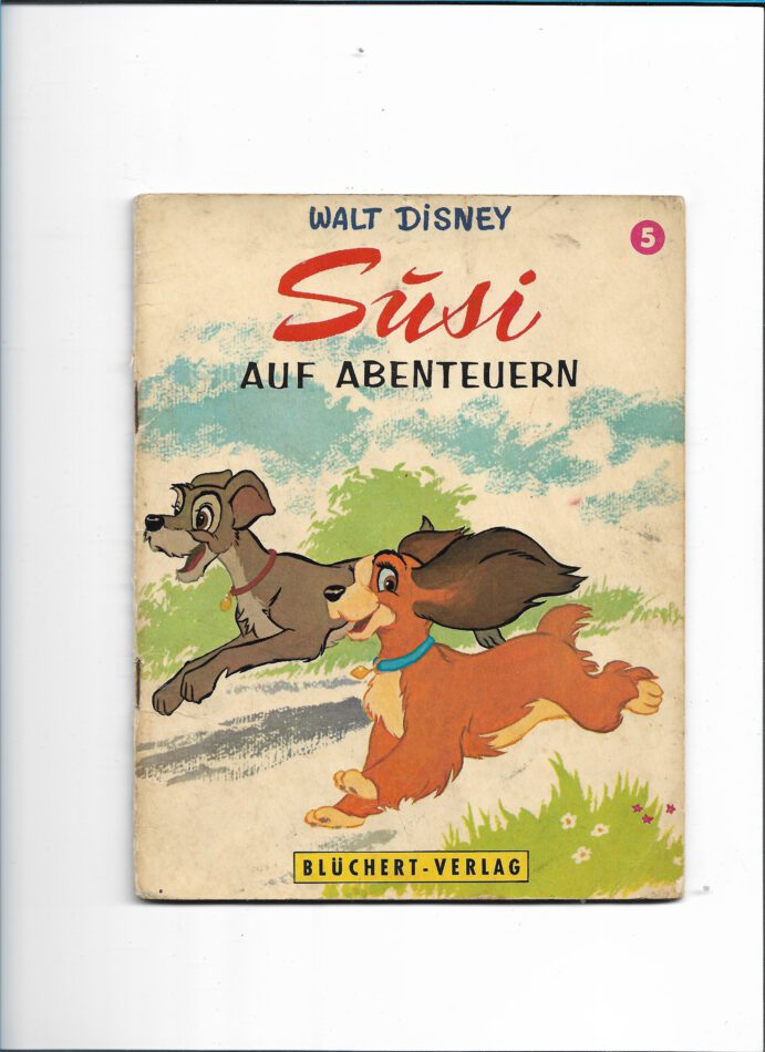 Kinderbuch Walt Disney Susi auf Abenteuern Band 5 1962
