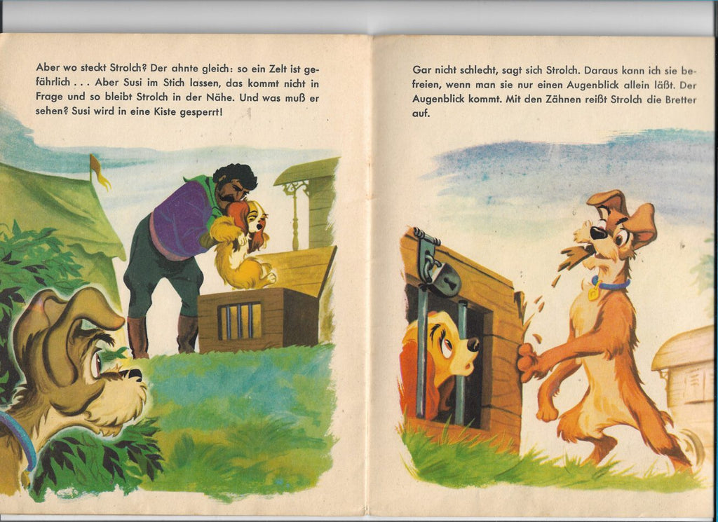 Kinderbuch Walt Disney Susi auf Abenteuern Band 5 1962