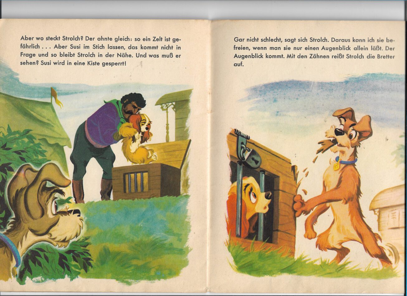 Kinderbuch Walt Disney Susi auf Abenteuern Band 5 1962