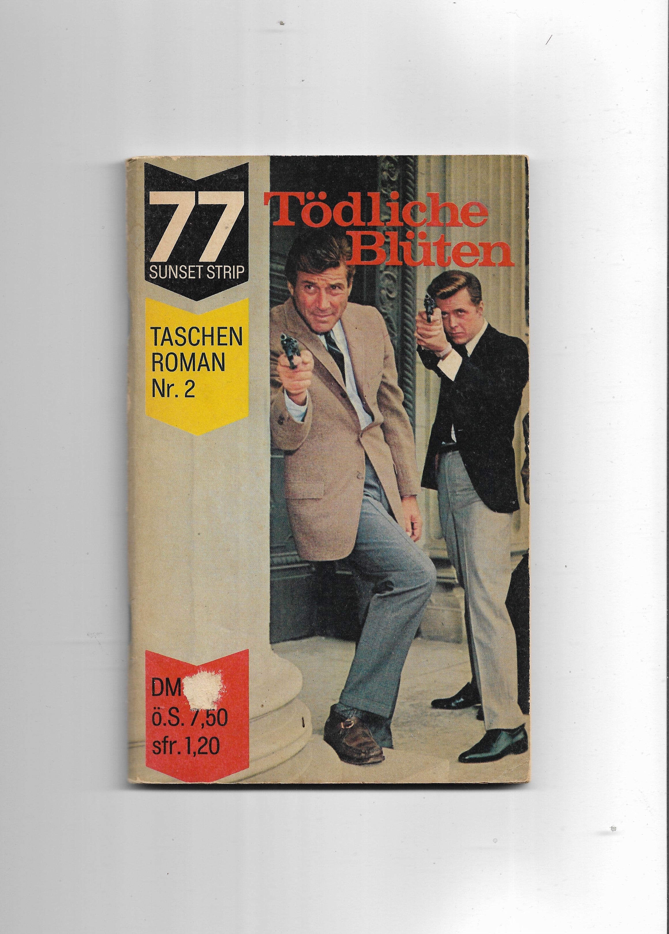 Taschenroman  77 Sunset Strip Tödliche Blüten  1964