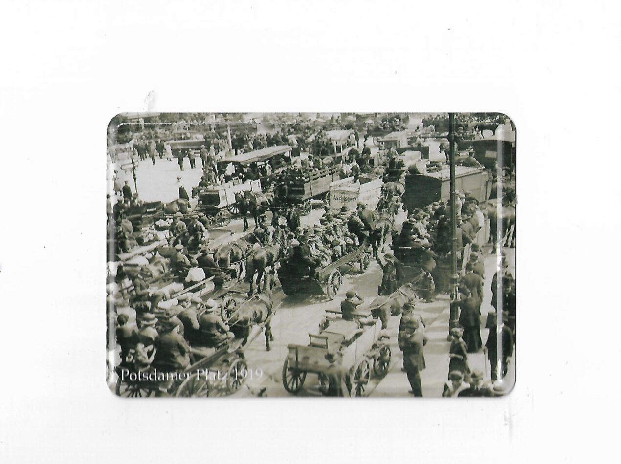 Blechpostkarte Berlin Potsdamer Platz 1919