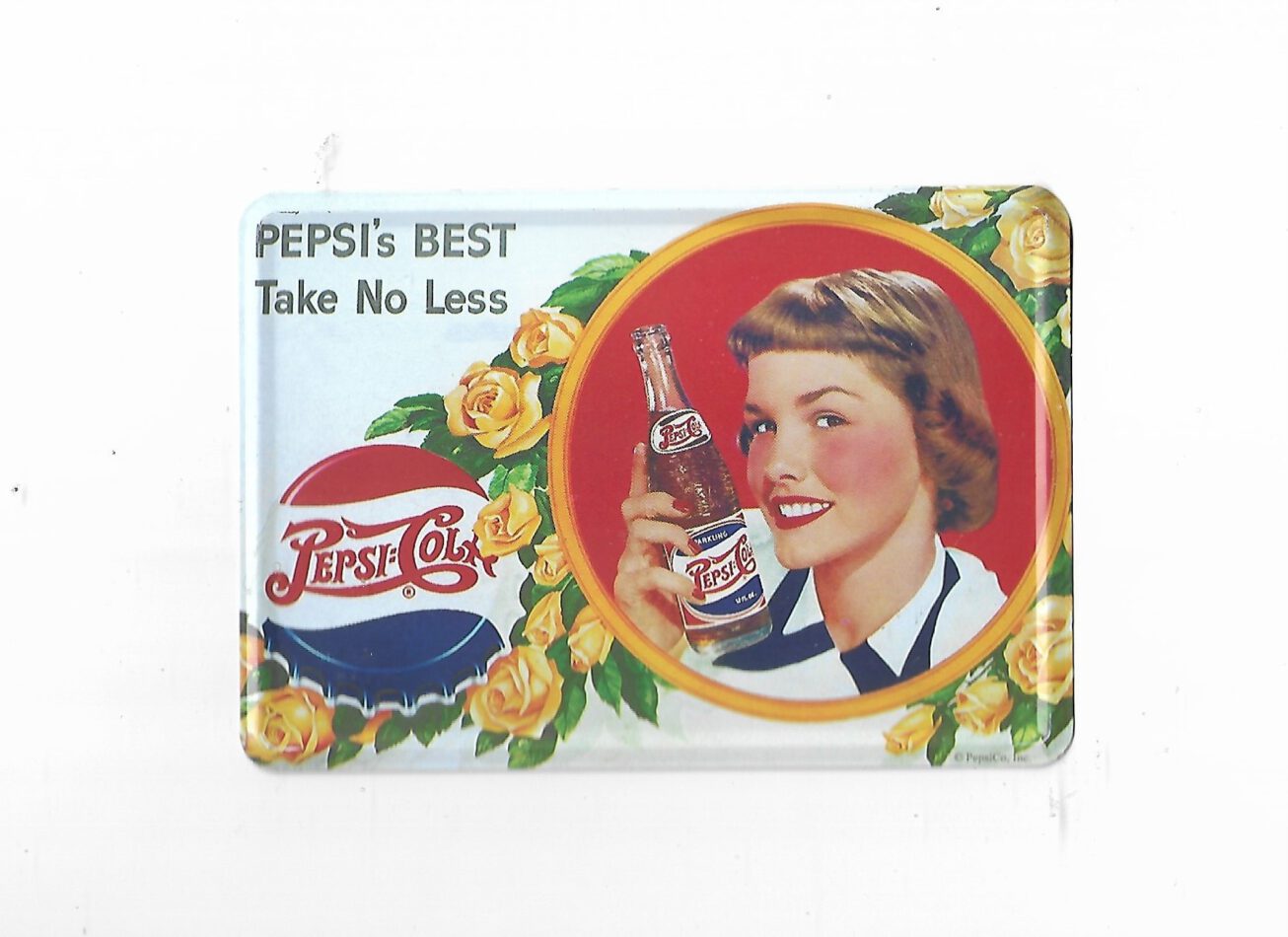 Blechpostkarte Pepsi's best take no less