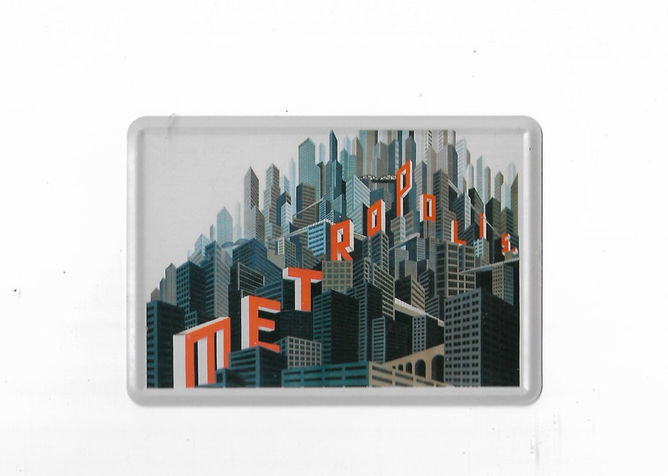 Blechpostkarte Fritz Lang Metropolis (Nostalgic Art)