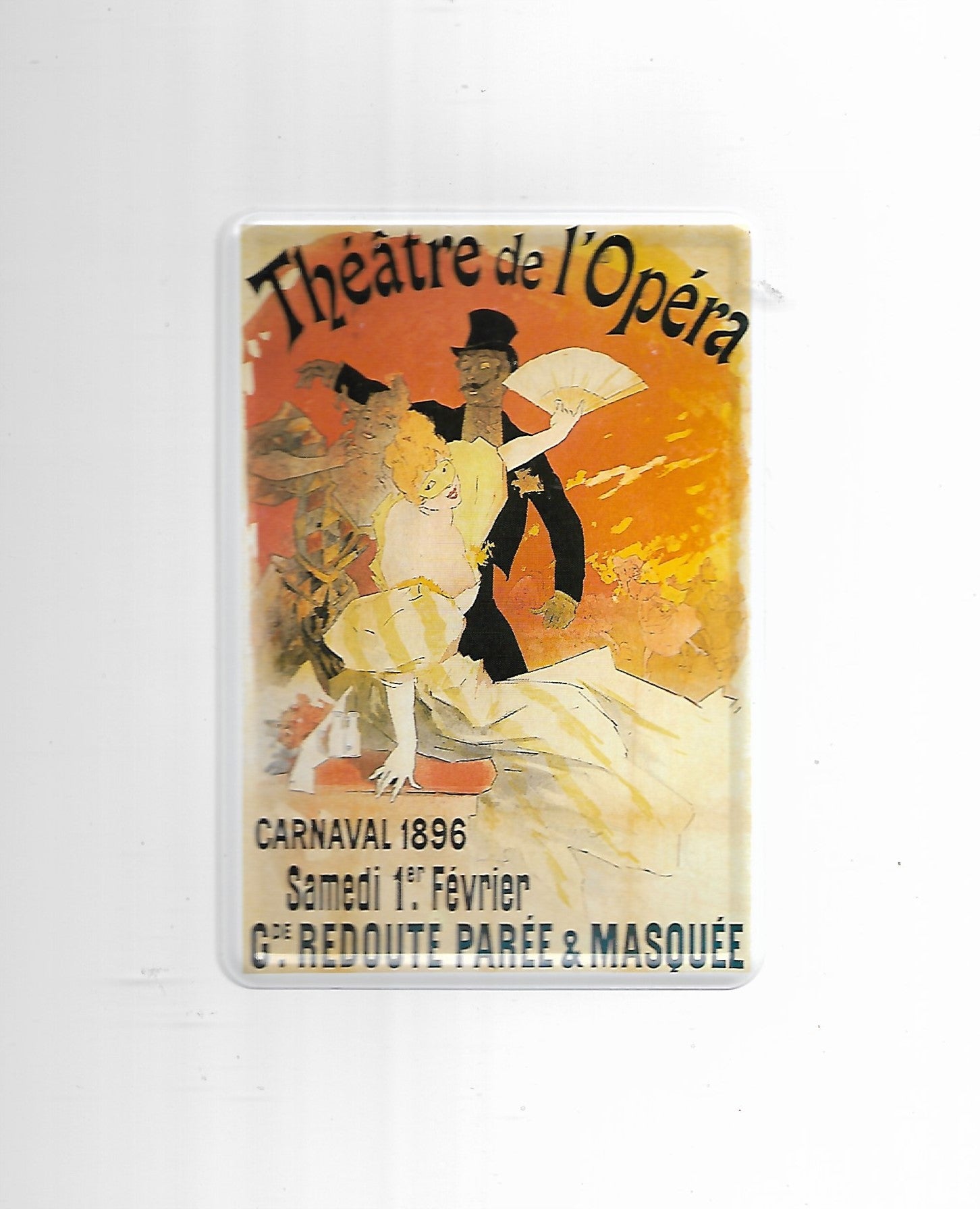 Blechpostkarte Theatre de l'Opera