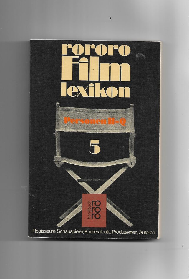 Film-Bibliothek RoRoRo Filmlexikon Band 1 - 6 1983
