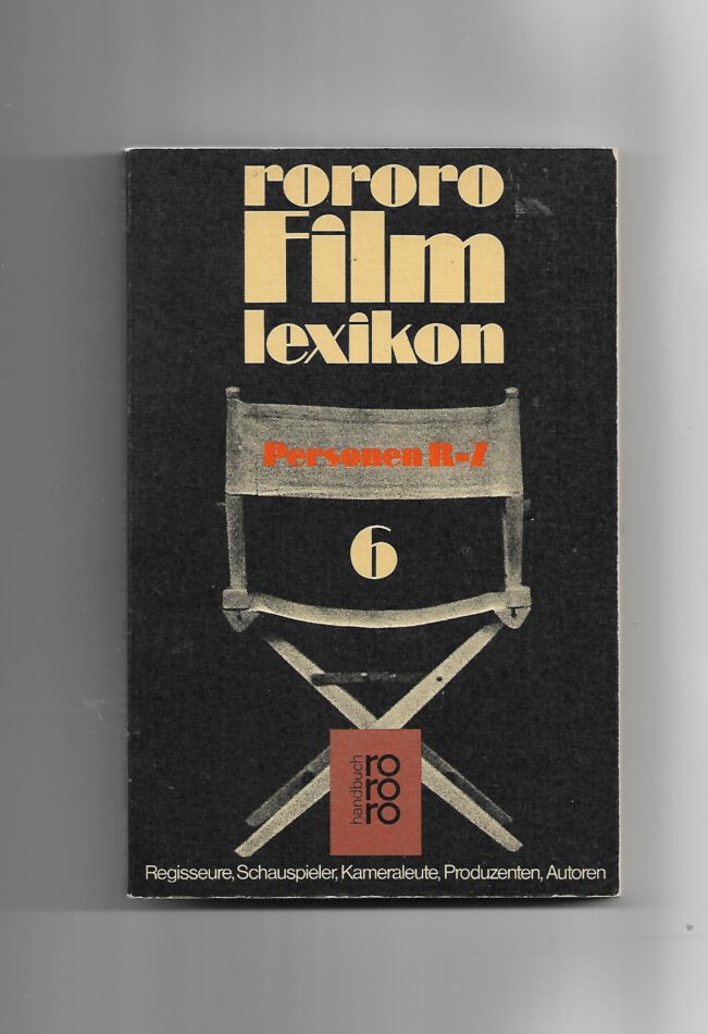 Film-Bibliothek RoRoRo Filmlexikon Band 1 - 6 1983