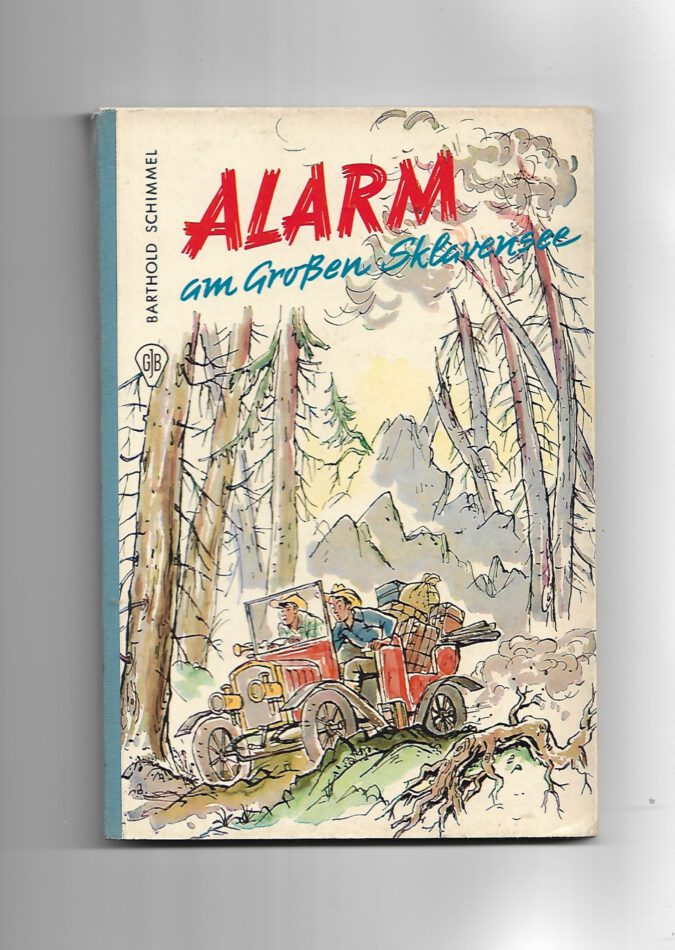 Jugendbuch GJB Alarm am Großen Sklavensee von Barthold Schimmel ca. 1960