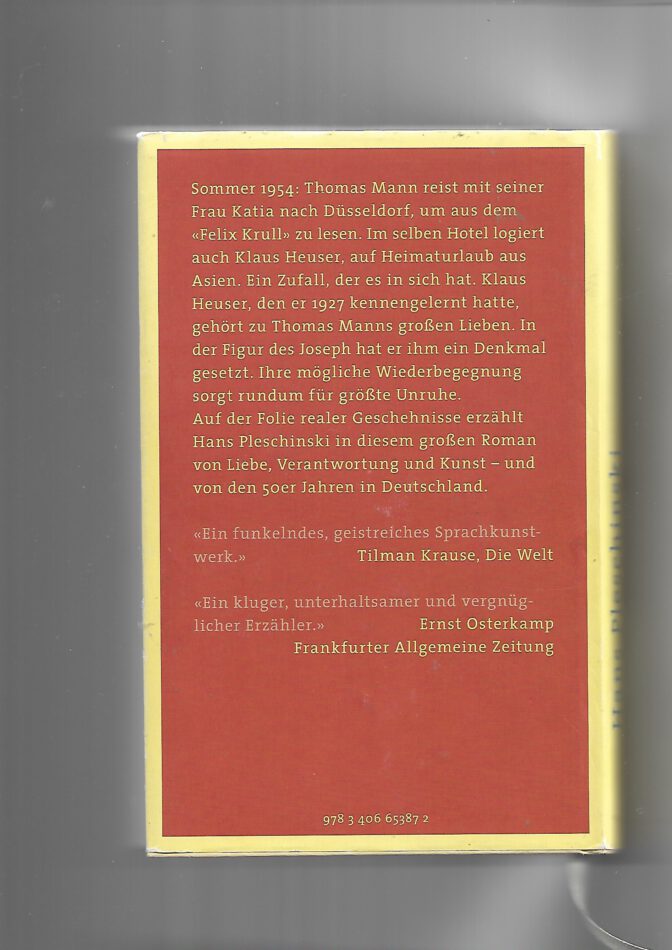 Belletristik Hans Pleschinski - Königsallee -Beck-Verlag
