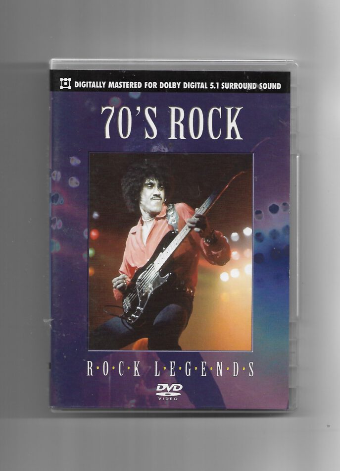 DVD 70's Rock - Rock Legends