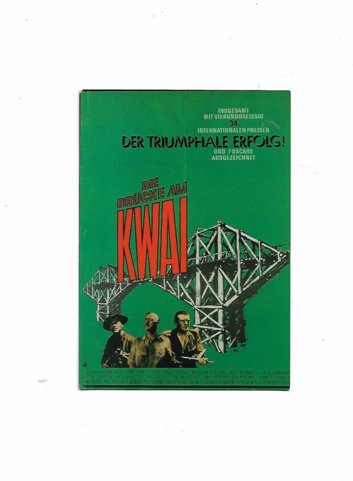 Postkarte Die Brücke am Kwai