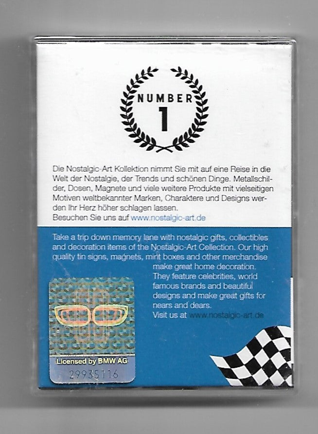Magnet Set "BMW Garage" Set 9-teilig (Nostalgic Art)