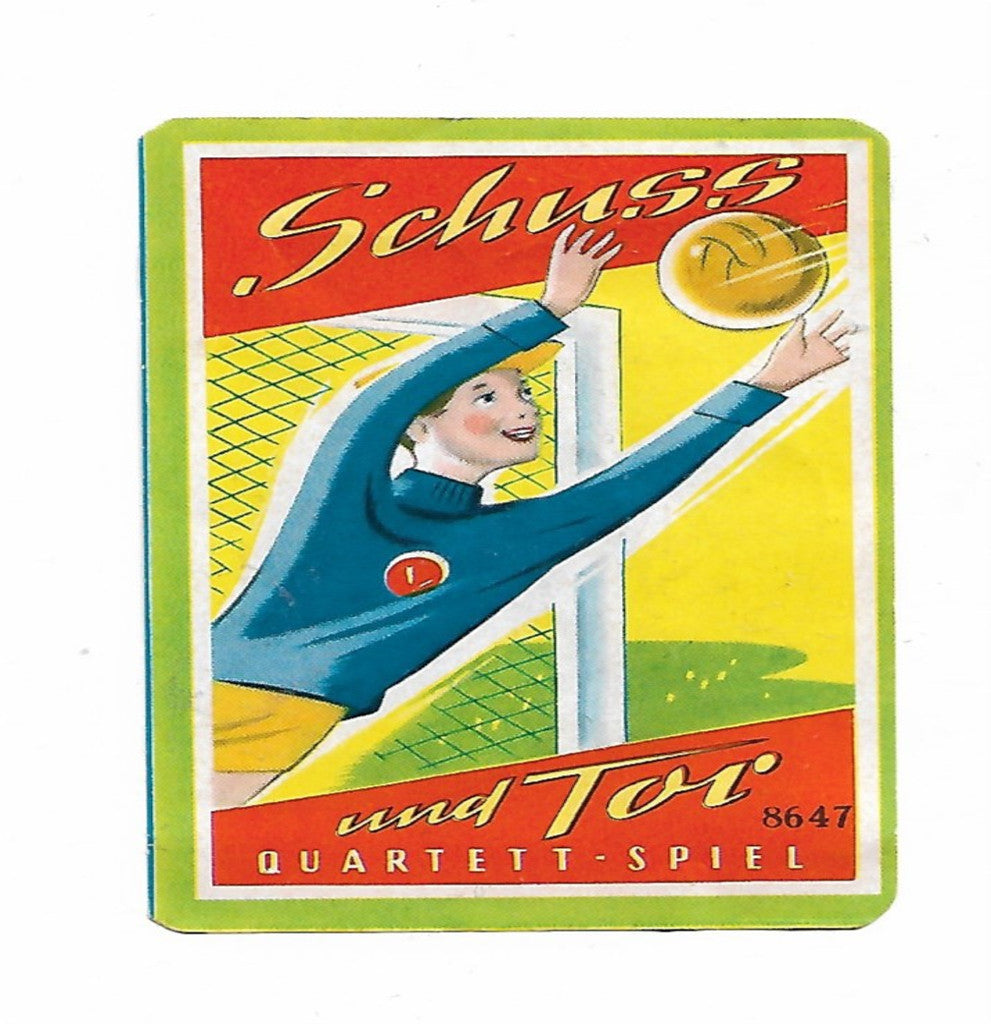 Dies & Das Quartett Schuss und Tor S &S 8647 sechziger Jahre Sammlerstück