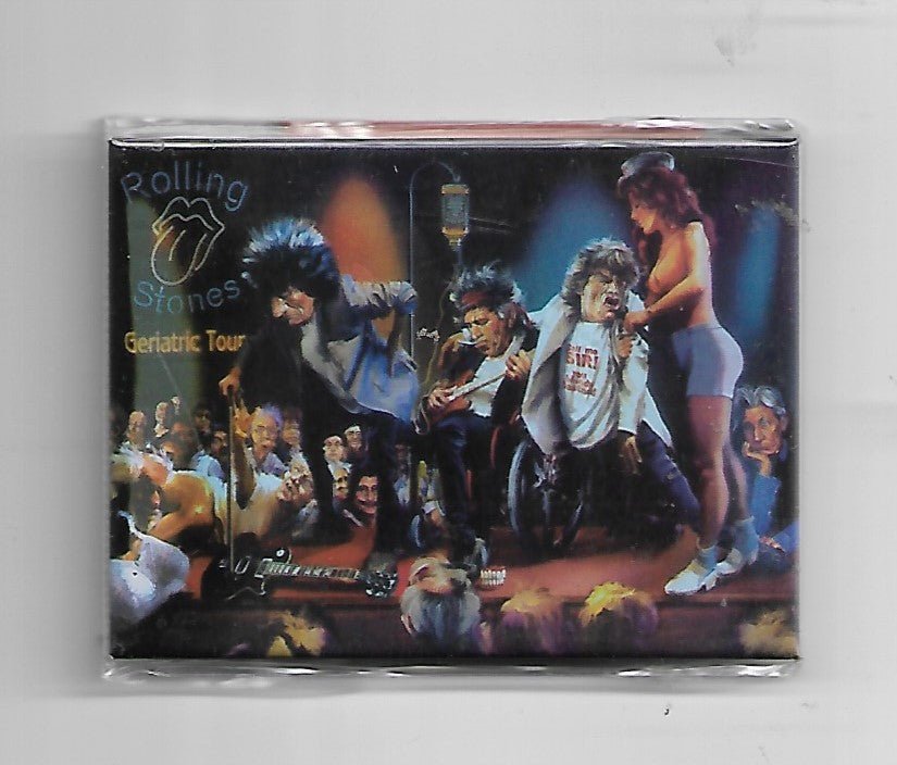 Magnet "Rolling Stones - Geriatric Tour"