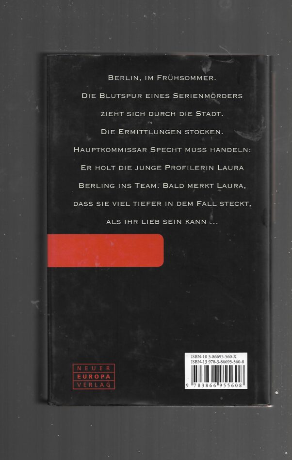 Kriminalroman Die Rache ist mein Viola Moebius Neuer Europa Verlag