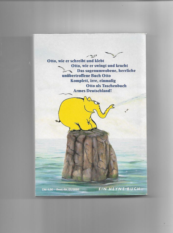 Humor Das Taschen Buch Otto von und mit Otto Waalkes Heyne Verlag Auflage 1990