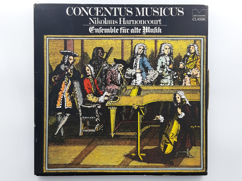 LP 7 Schallplatten: Box Set Concentus Musicus Nikolaus Harnoncourt Ensemble für alte Musik Amadeo