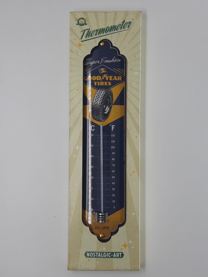 Thermometer Good Year Tires - Super Cushion (Nostalgic Art)