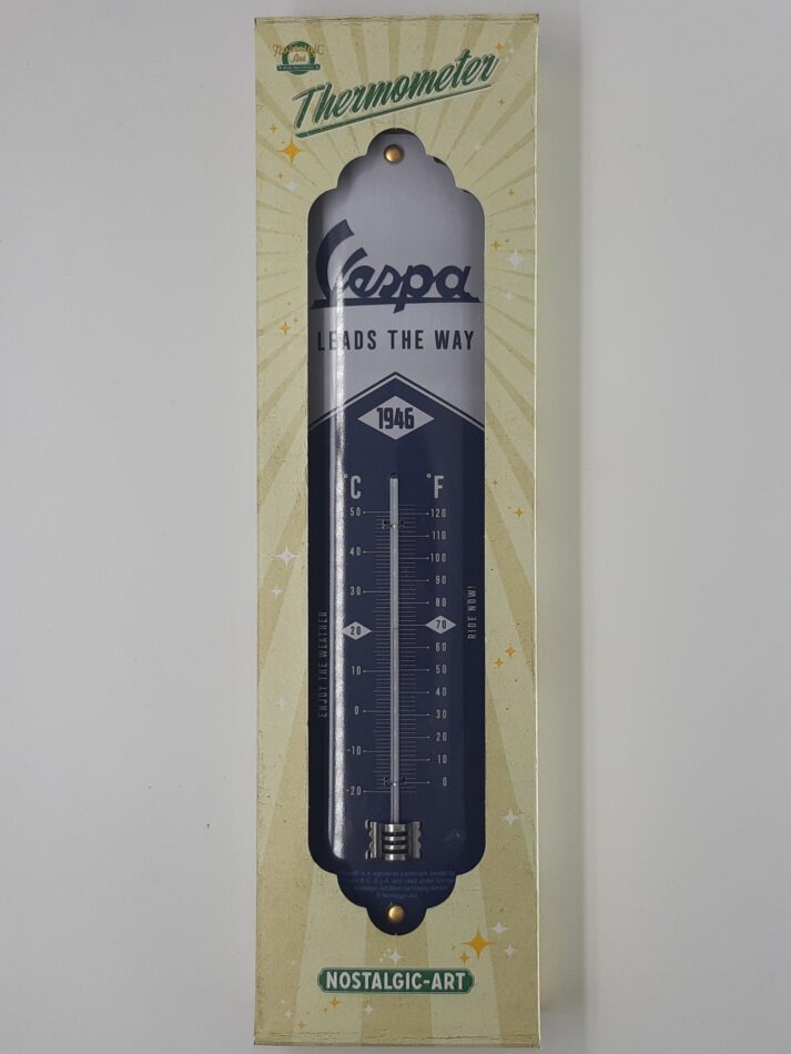 Thermometer Vespa leads the way (Nostalgic Art)