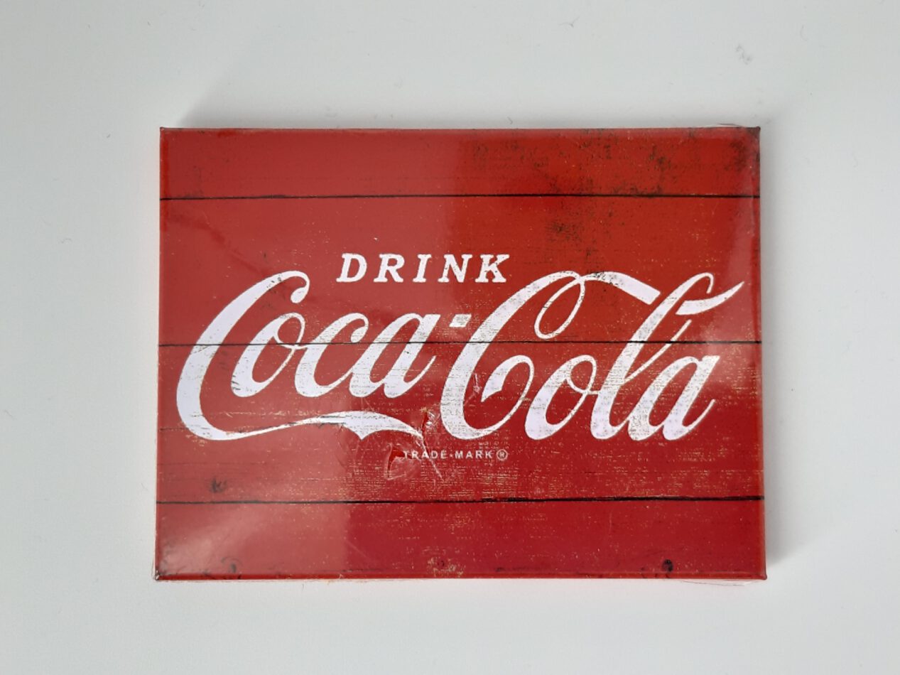 Magnet "Coca-Cola - Logo rot" (Nostalgic Art)