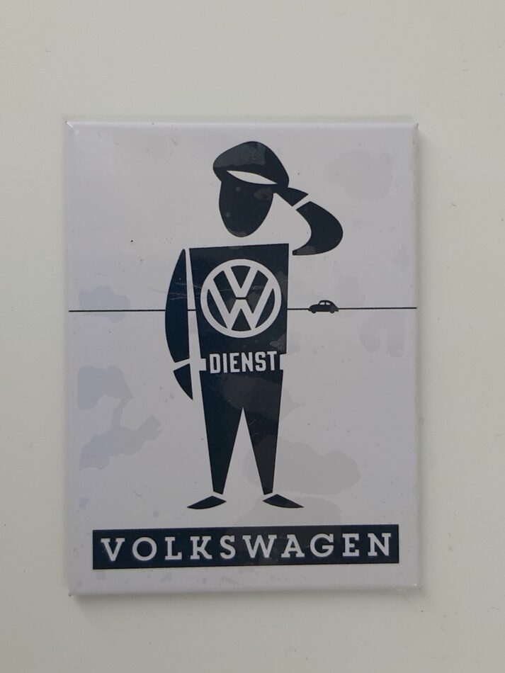 Magnet "VW Volkswagen - Dienstmann" (Nostalgic Art)