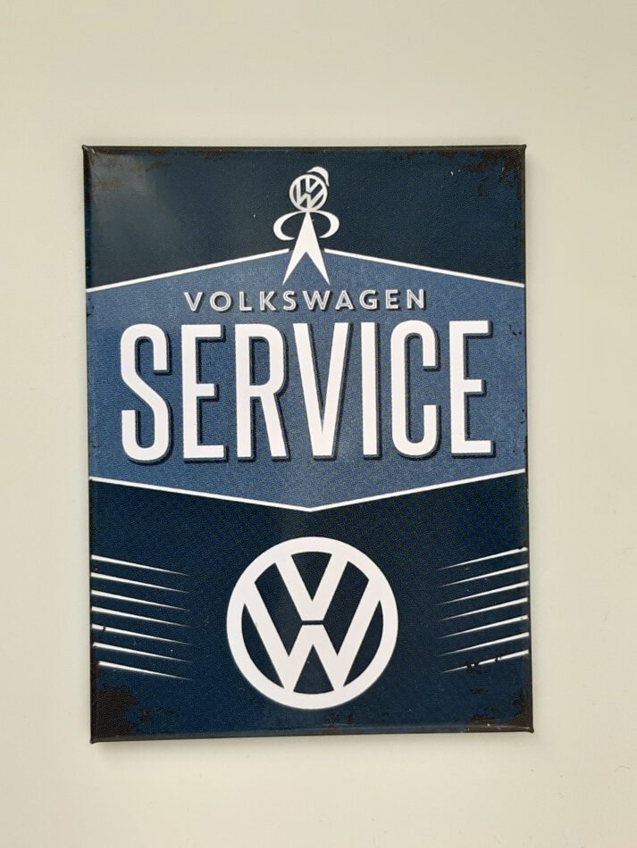 Magnet "VW Volkswagen - Service" (Nostalgic Art)