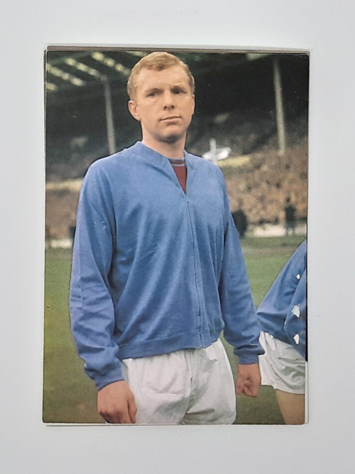Fußball Sammelbild  Bobby Moore Postkarte Aral 1966