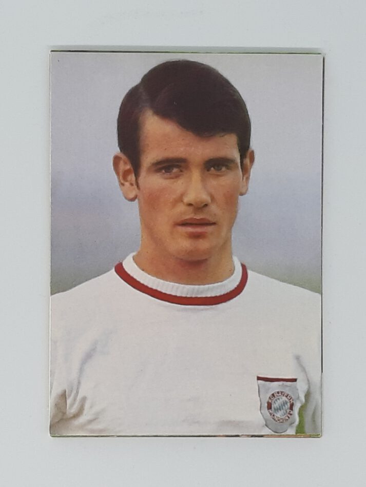 Fußball Sammelbild Rudolf Nafziger Postkarte Aral 1966