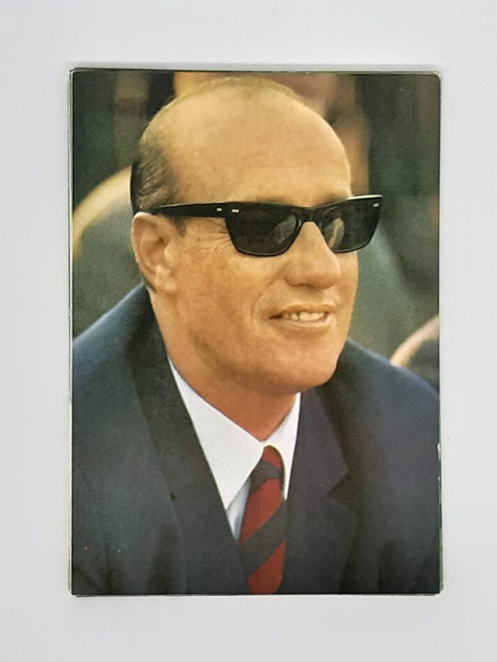 Fußball Sammelbild Helmut Schön Postkarte Aral 1966