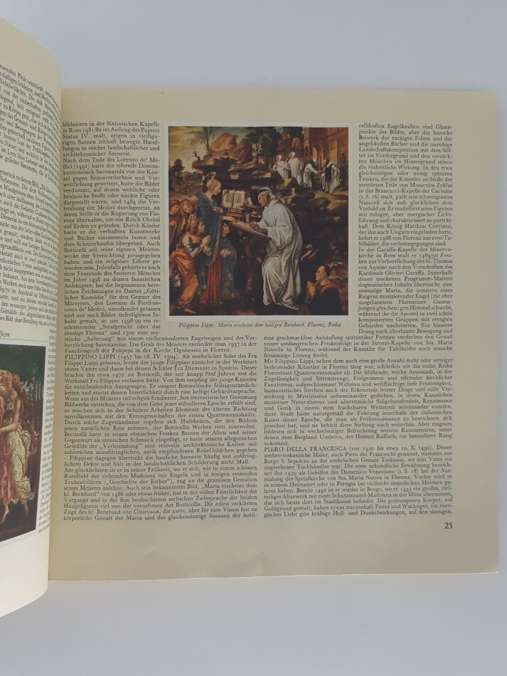ALBEN SAMMELBILDERALBUM  Die Malerei der Gotik und Frührenaissance von 1938 vollständig