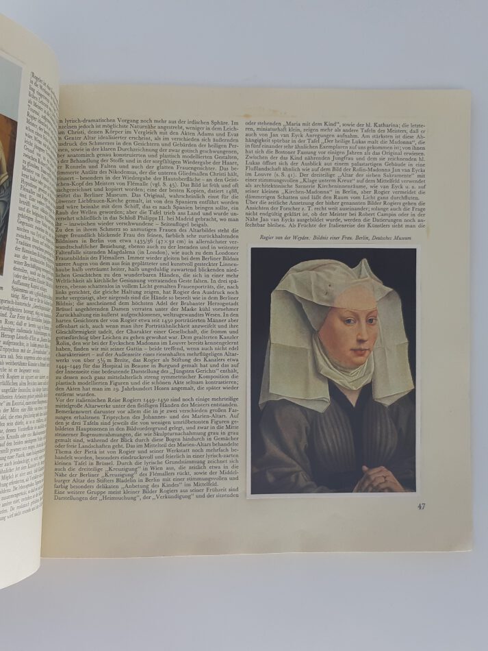 ALBEN SAMMELBILDERALBUM  Die Malerei der Gotik und Frührenaissance von 1938 vollständig