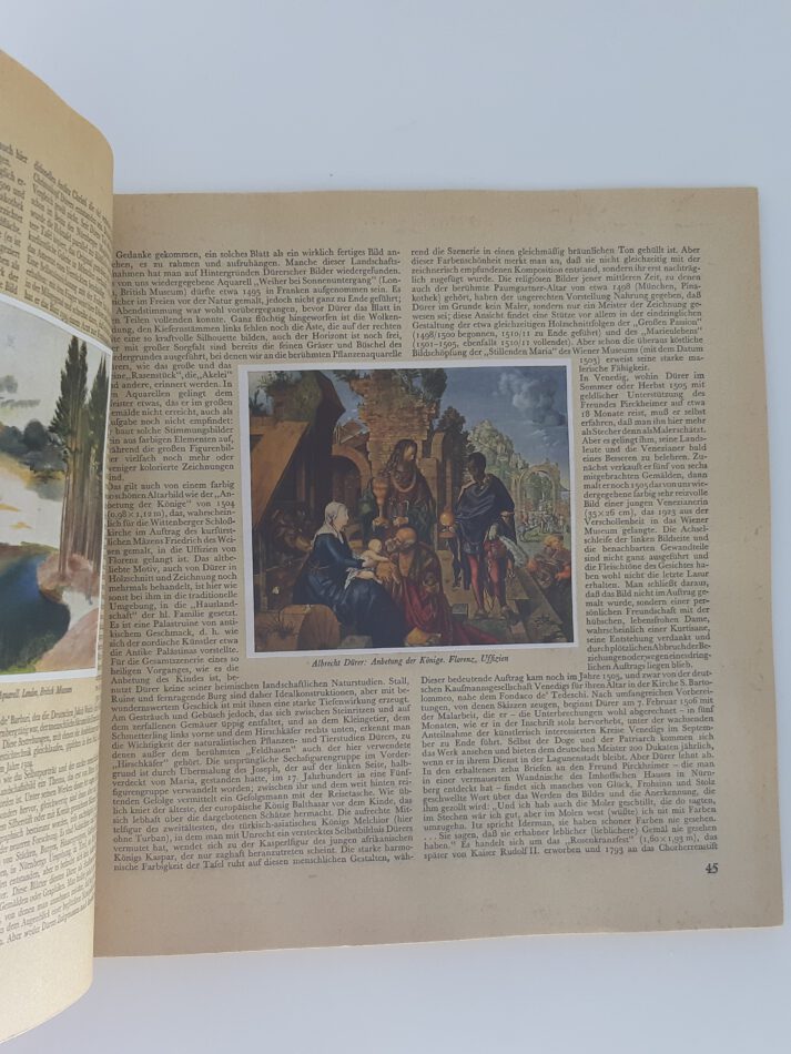 ALBEN SAMMELBILDERALBUM  Die Malerei der Renaissance herausgegeben vom Cigaretten Bilderdienst  Altona-Bahrenfeld 1938 vollständig