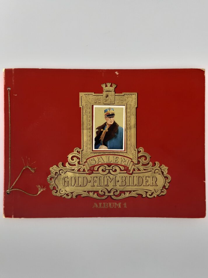 ALBEN SAMMELBILDERALBUM  Salem Gold-Film-Bilder Album 1 herausgegeben von der  Salem Cigarettenfabrik Dresden 1933 vollständig