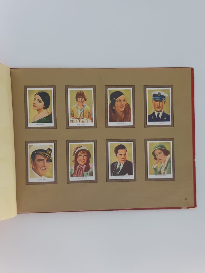 ALBEN SAMMELBILDERALBUM  Salem Gold-Film-Bilder Album 1 herausgegeben von der  Salem Cigarettenfabrik Dresden 1933 vollständig