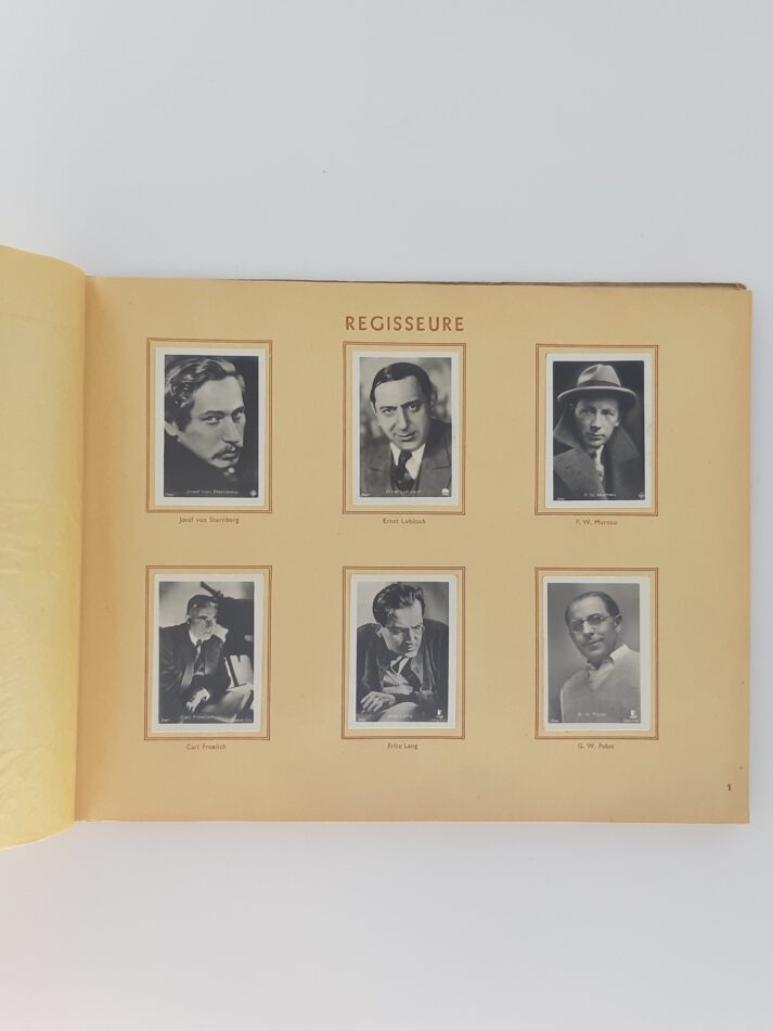 ALBEN SAMMELBILDERALBUM  Manoli Gold und Film Aus tönenden Filmen Filmalbum 4  herausgegeben von Manoli 1933 vollständig