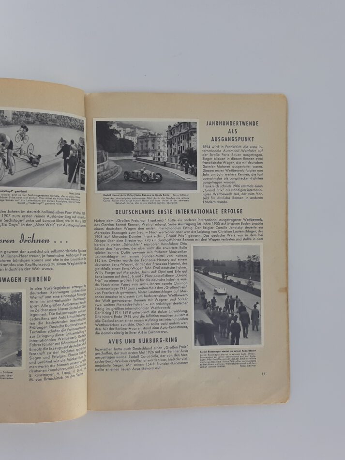 ALBEN SAMMELBILDERALBUM  Siege Rekorde Sensationen, Knorr 1953, komplett
