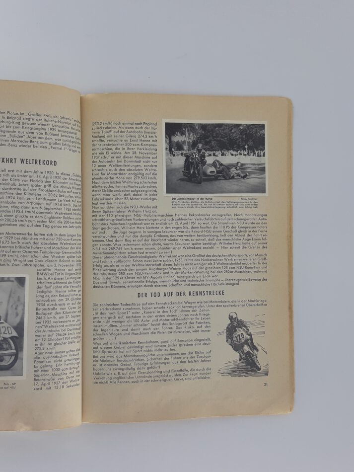 ALBEN SAMMELBILDERALBUM  Siege Rekorde Sensationen, Knorr 1953, komplett