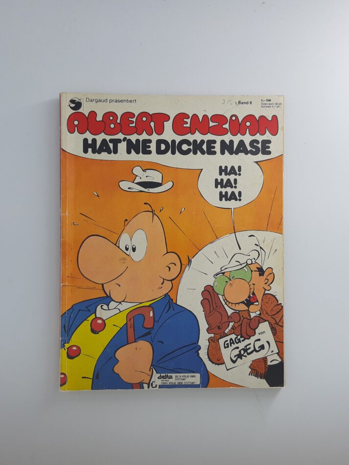 Comic Albert Enzian hat 'ne dicke Nase Band 8