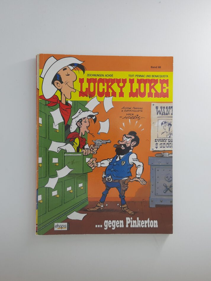 Comic Lucky Luke gegen Pinkerton Band 8