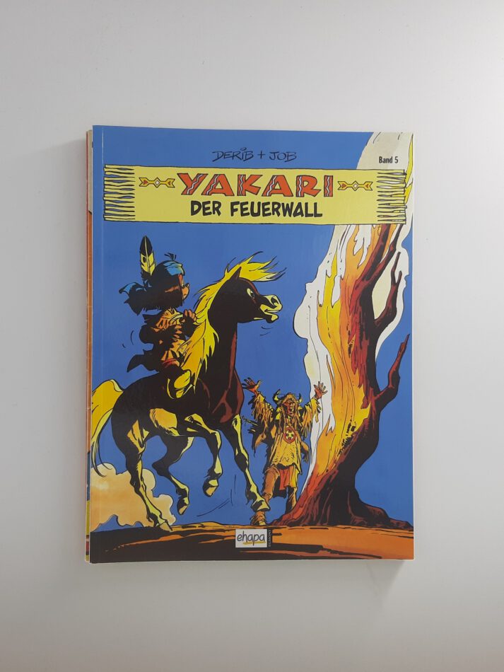 Comic Yakari Der Feuerwall Band 5