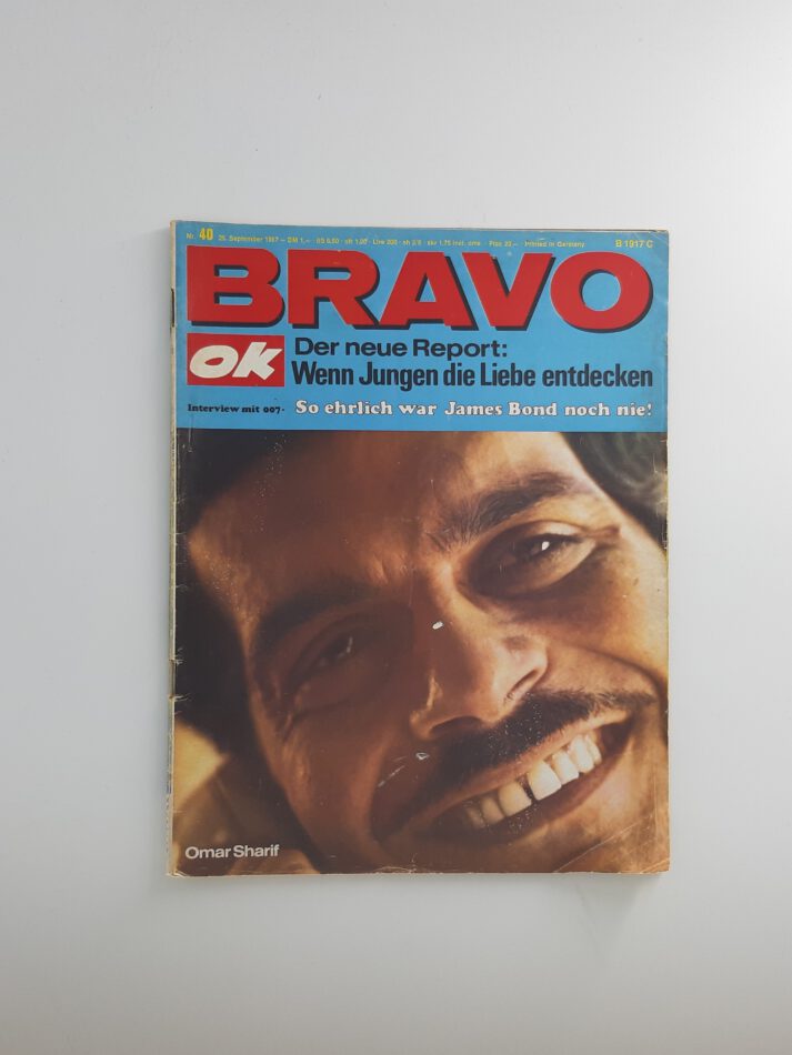 Zeitschrift BRAVO Nr.40 vom 25.9.1967 Esther & Abi Ofarim, Jane Fonda, Tremeloes, Donovan mit Starschnitt Pierre Brice