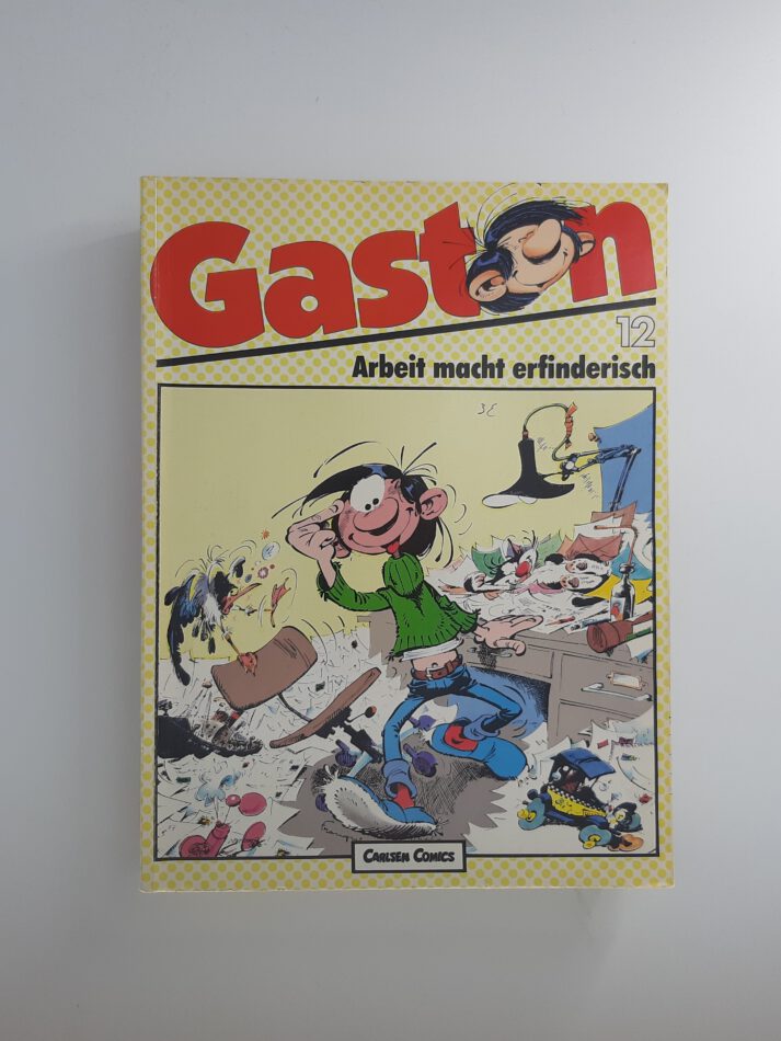 Comic Gaston Arbeit macht erfinderisch Carlsen 1990