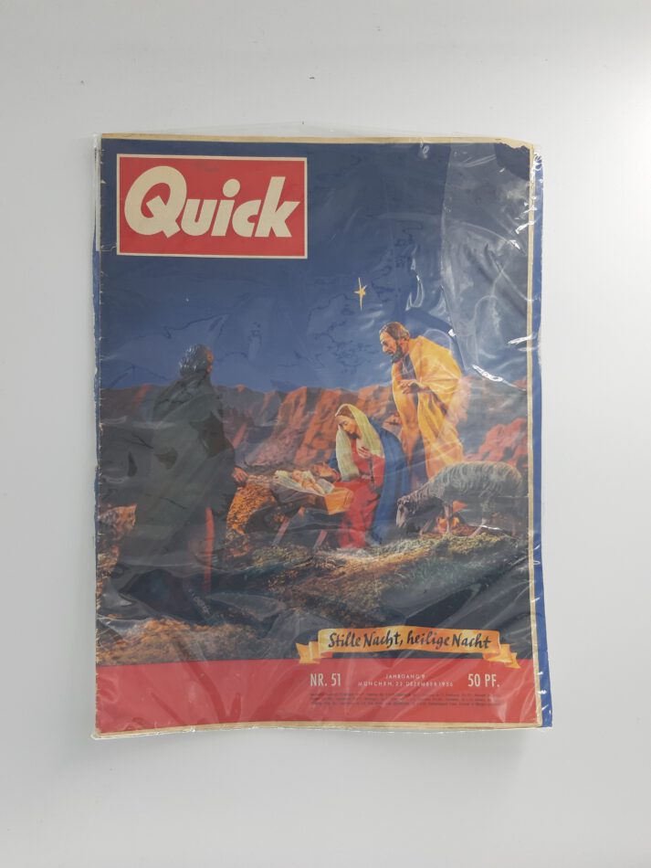 Zeitschrift Quick Illustrierte vom 22.12.1956 Nr. 51