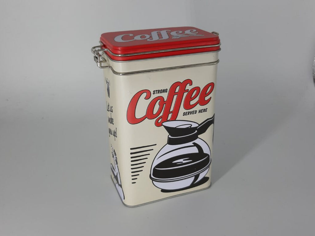Aromadose Vorratsdose Strong Coffee Served Here 1,3 L (Nostalgic Art)