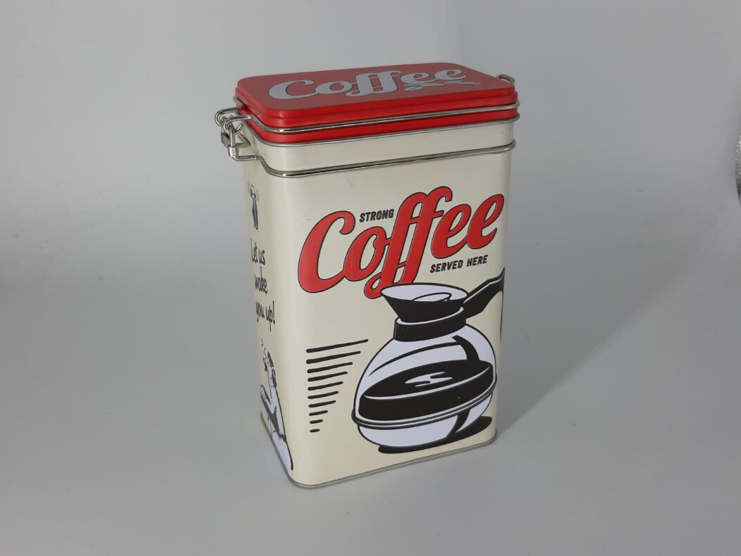 Aromadose Vorratsdose Strong Coffee Served Here 1,3 L (Nostalgic Art)