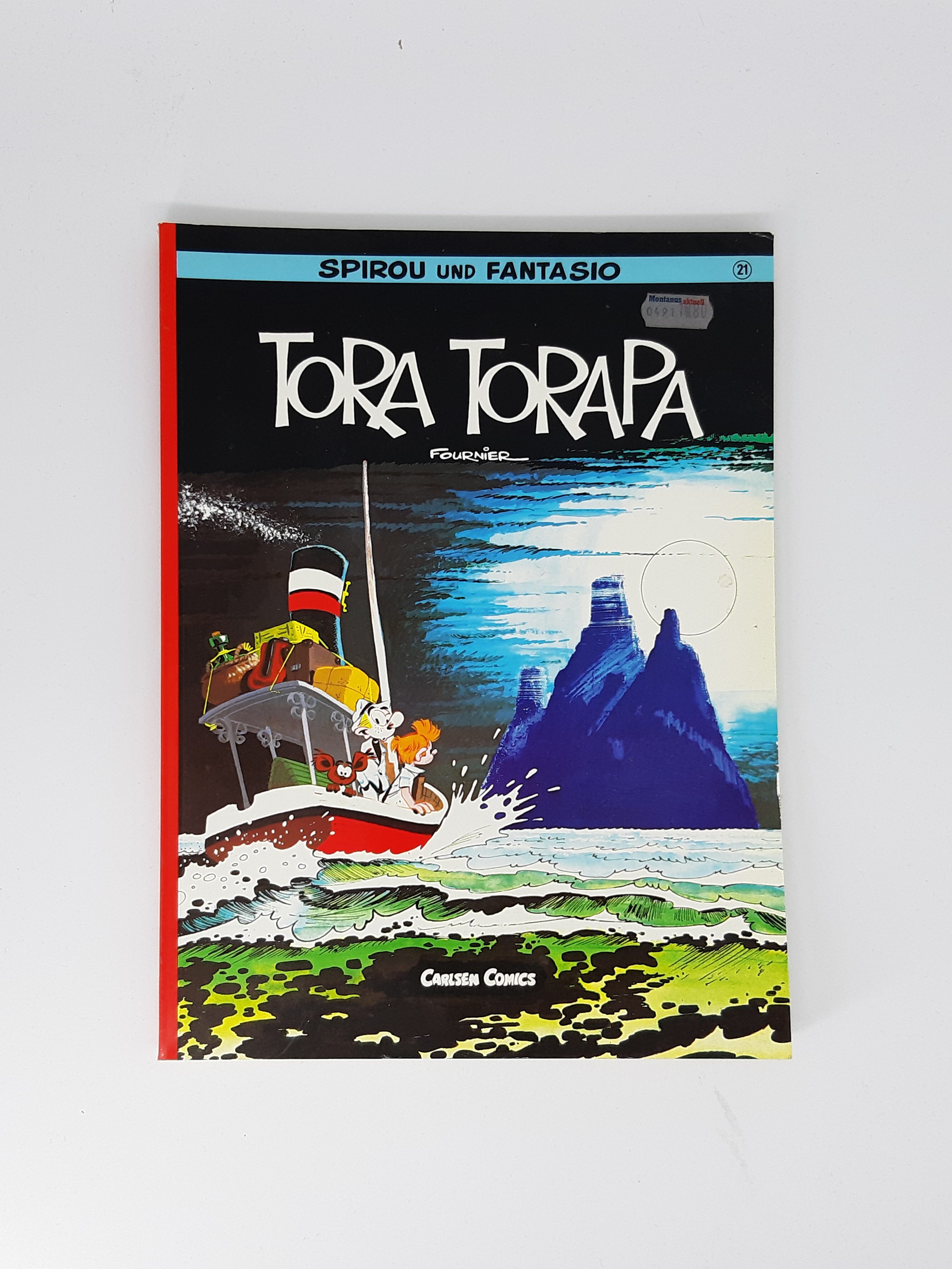 COMIC Spirou und Fantasio Band 21 Tora Torapa 1989 Carlsen Verlag