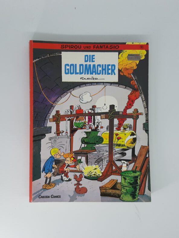COMIC Spirou und Fantasio Band 18 Die Goldmacher 1990 Carlsen Verlag