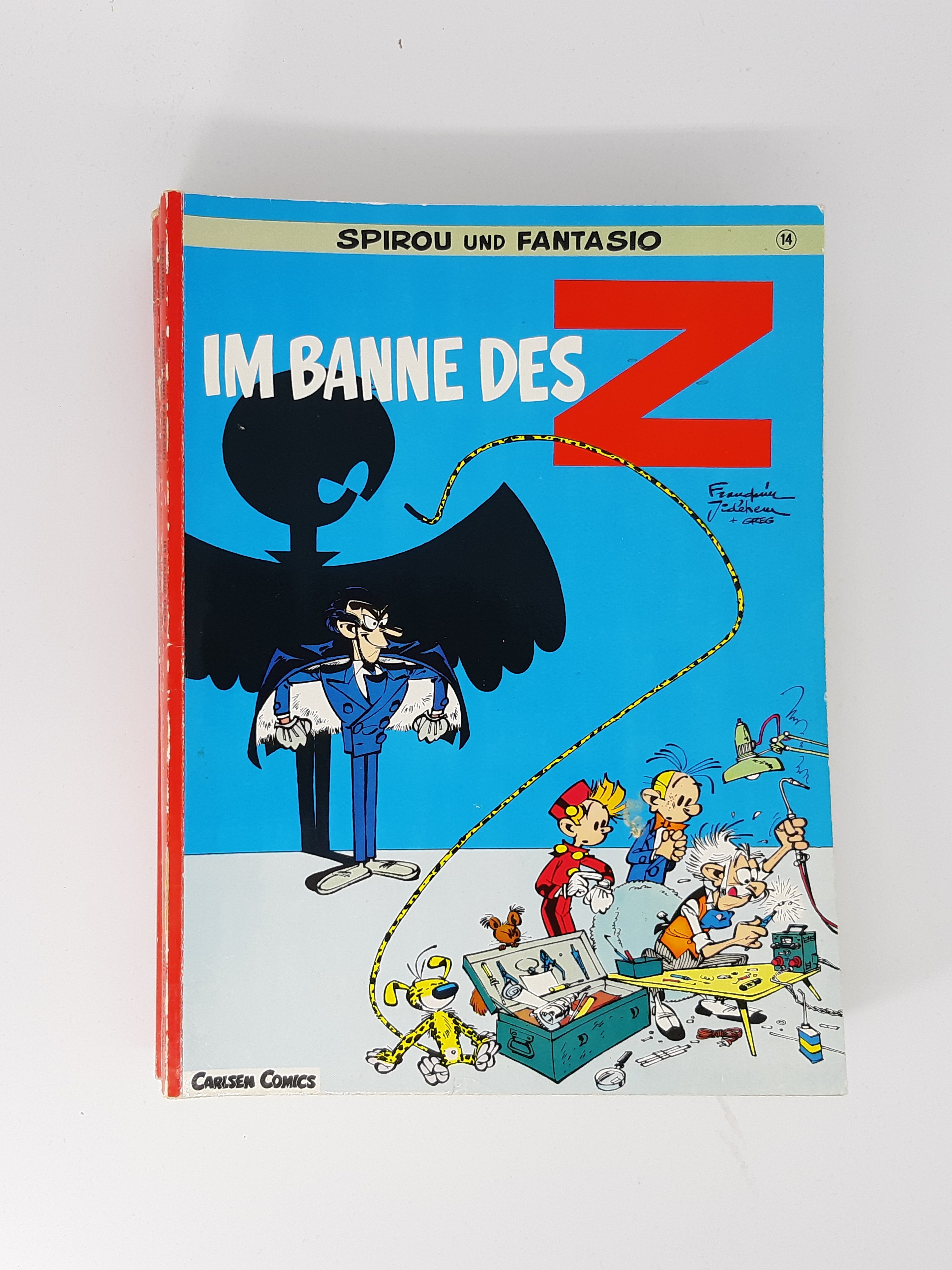 COMIC Spirou und Fantasio Band 14 Im Banne des Z 1988 Carlsen Verlag
