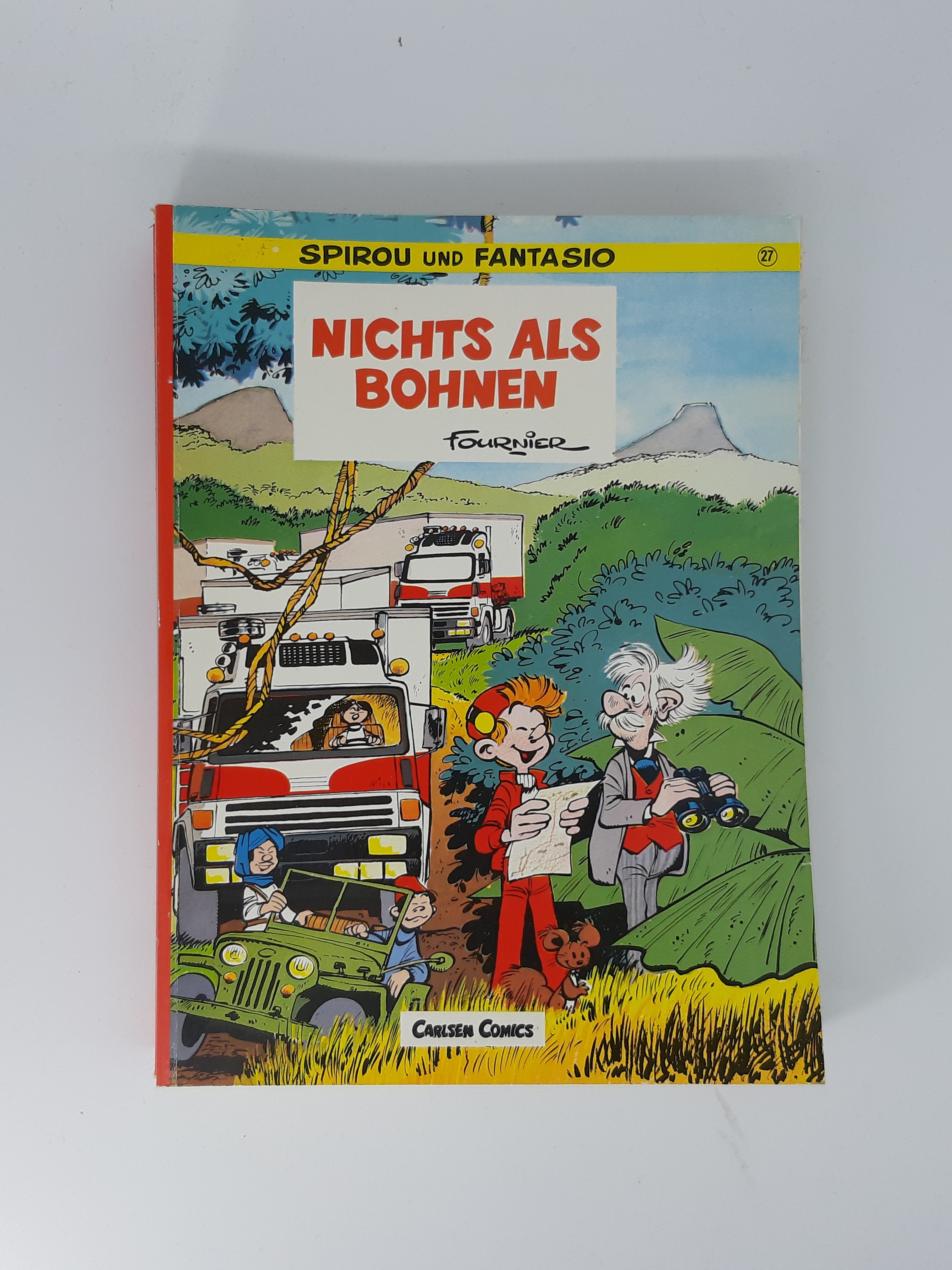 COMIC Spirou und Fantasio Band 27 Nichts als Bohnen 1990 Carlsen Verlag