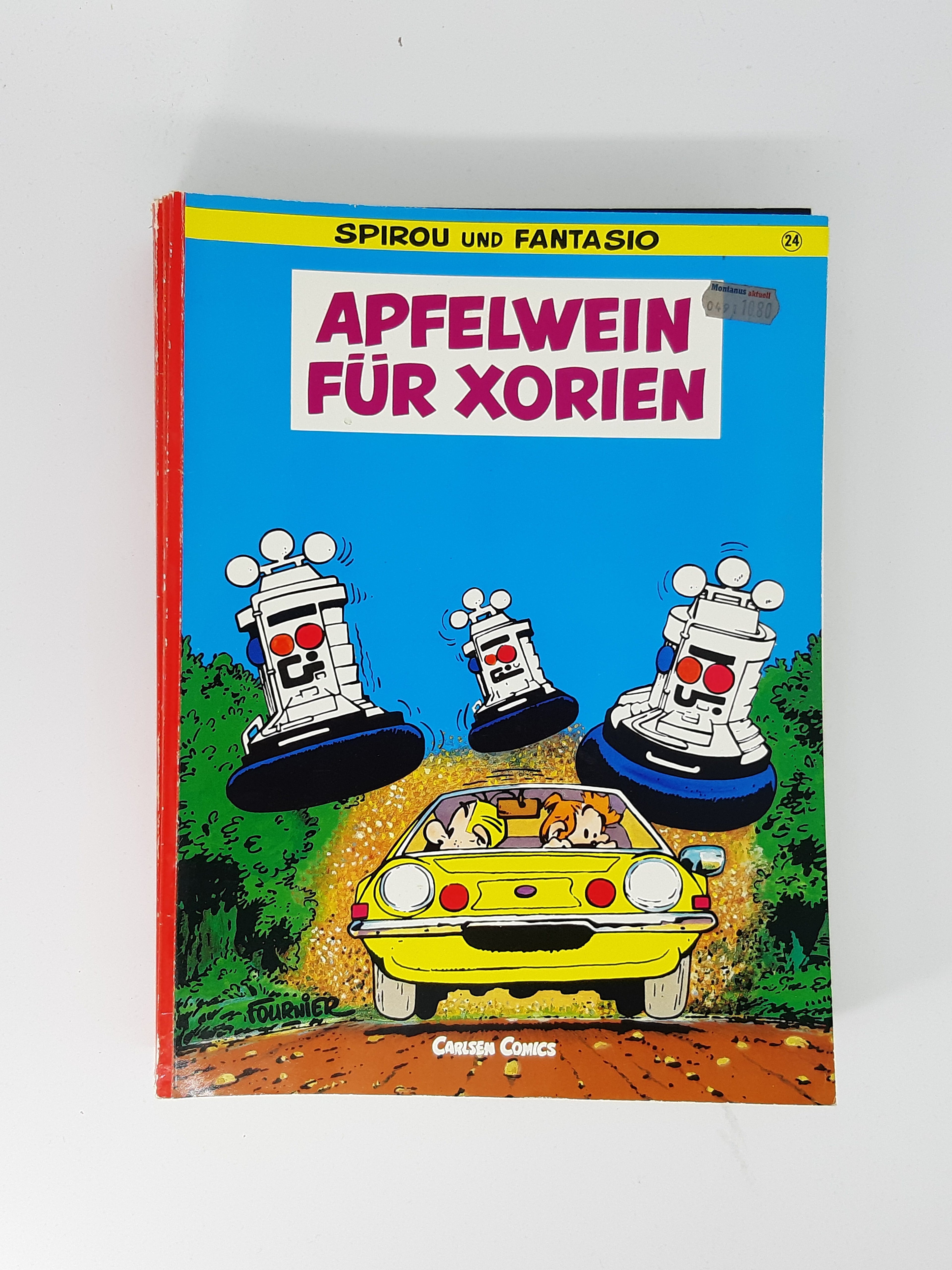 COMIC Spirou und Fantasio Band 24 Apfelwein für Xorien 1989 Carlsen Verlag